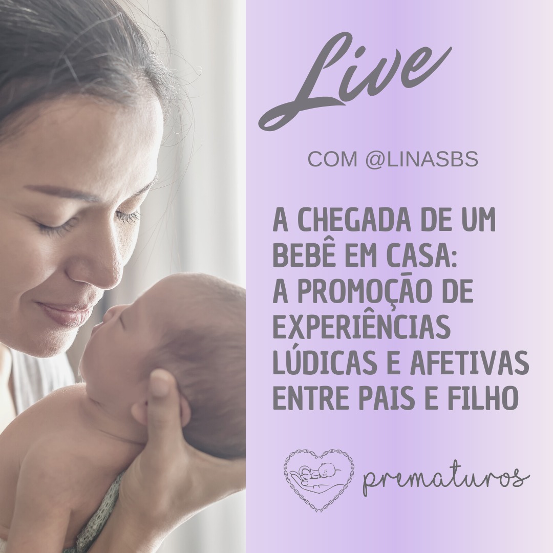 Leia mais sobre o artigo LIVE COMPLETA – A chegada de um bebê em casa: a promoção de experiências lúdicas e afetivas entre pais e filhos.